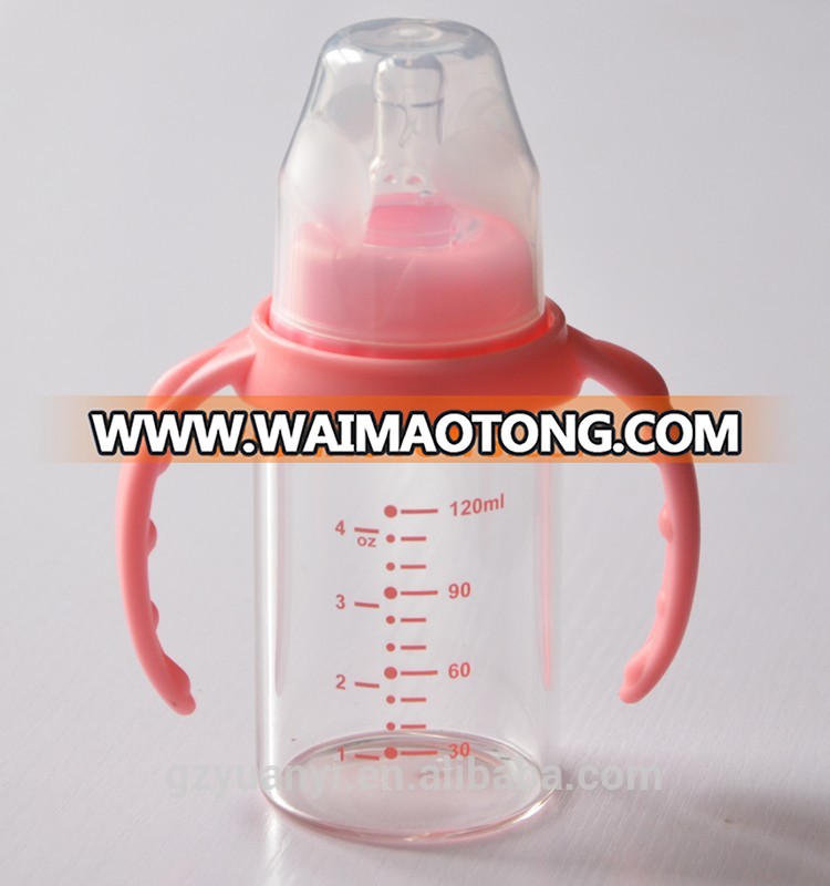 Borosilicate Glass Baby feeding Bottlem baby milk,water bottle manufacturers